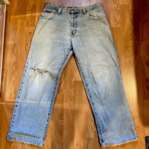 Vintage quick silver salt water washed size 33 denim jeans